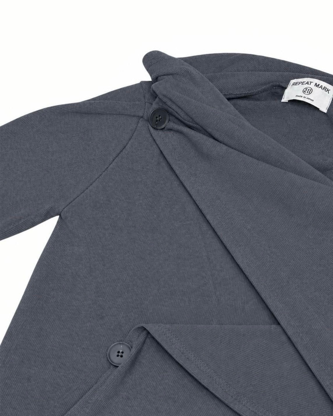 受注制【nmtc+】Layered Drape Cardigan