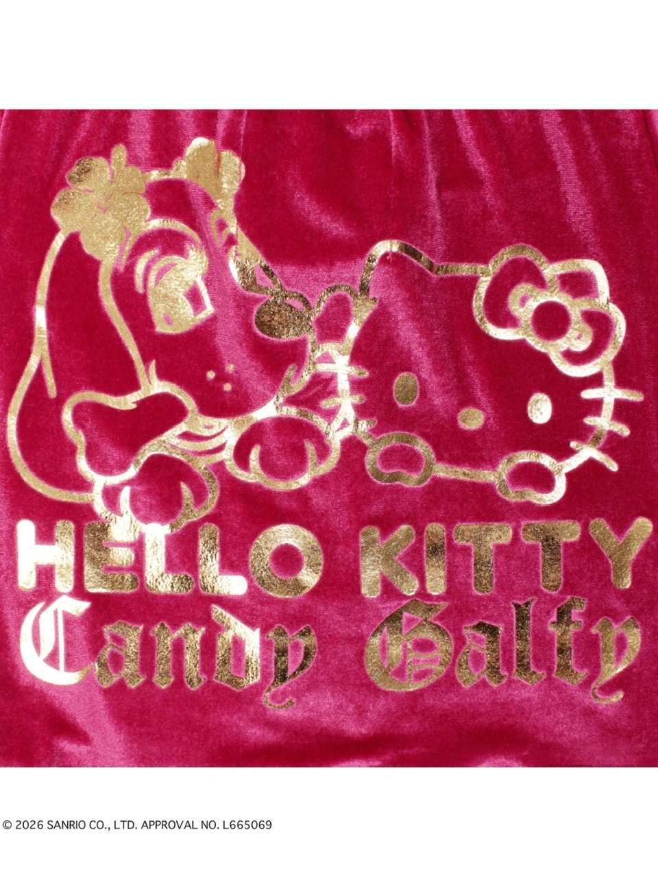 【GALFY×KITTY】いにしえキティギャルSET UP / 【ガルフィー×キティー】ギャルジャージセットアップ