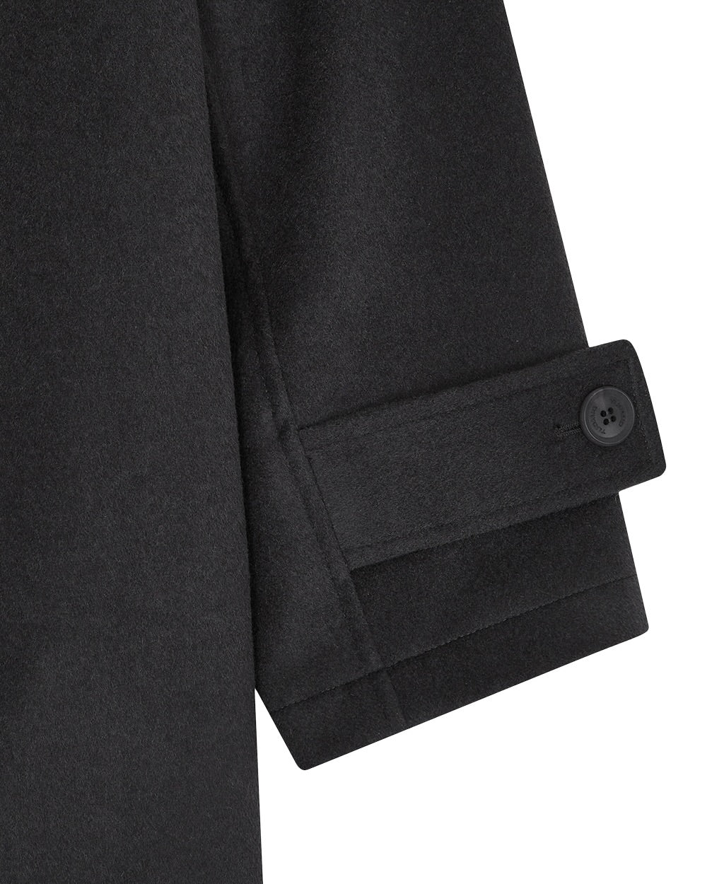 【TUOMIO】PLEATED TOGGLE WOOL COAT