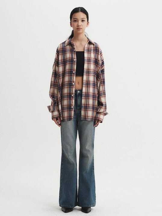 【DNSR】Signature Flare Denim Pants