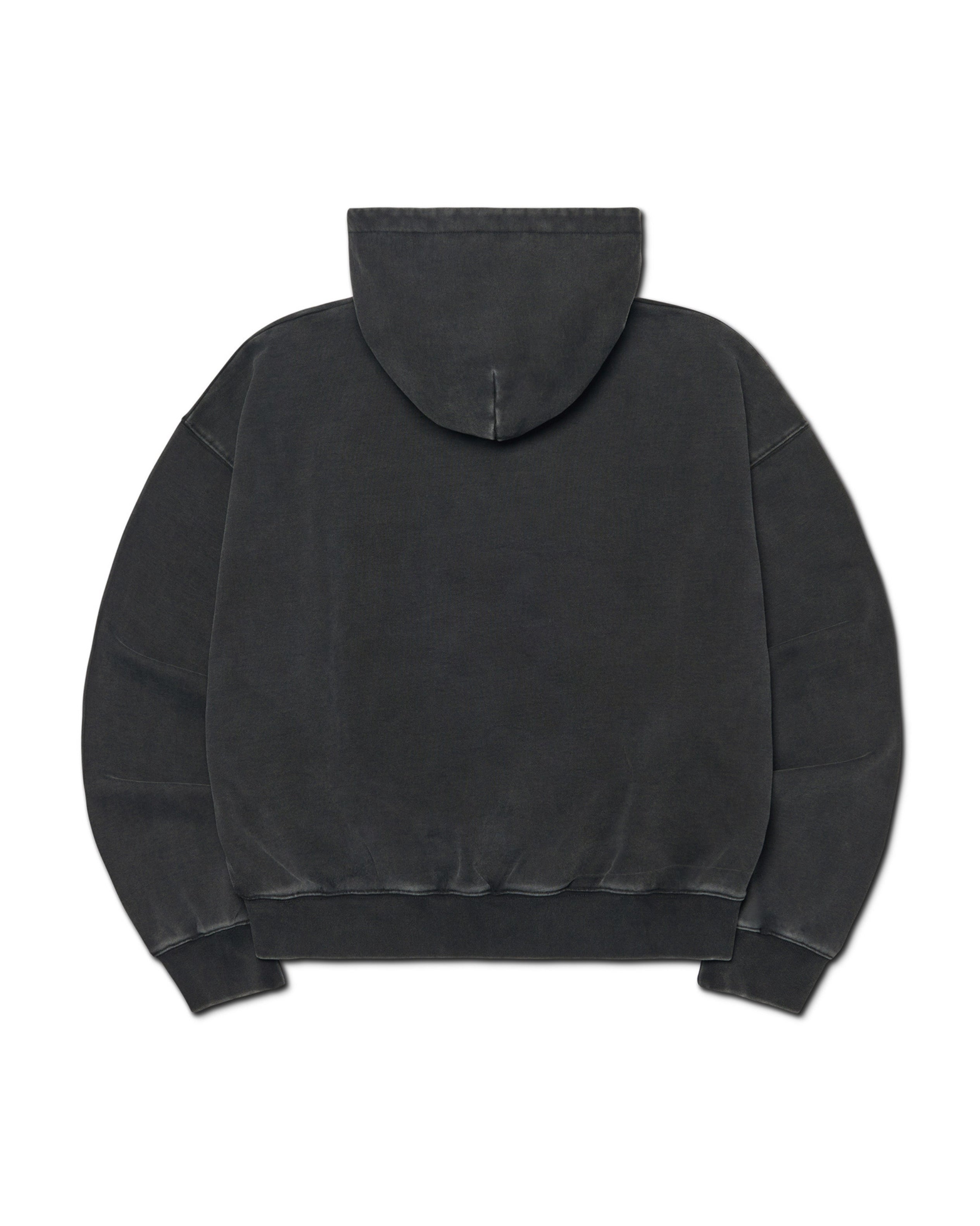 【NOMANUAL】APPLIQUE HOODED ZIP-UP