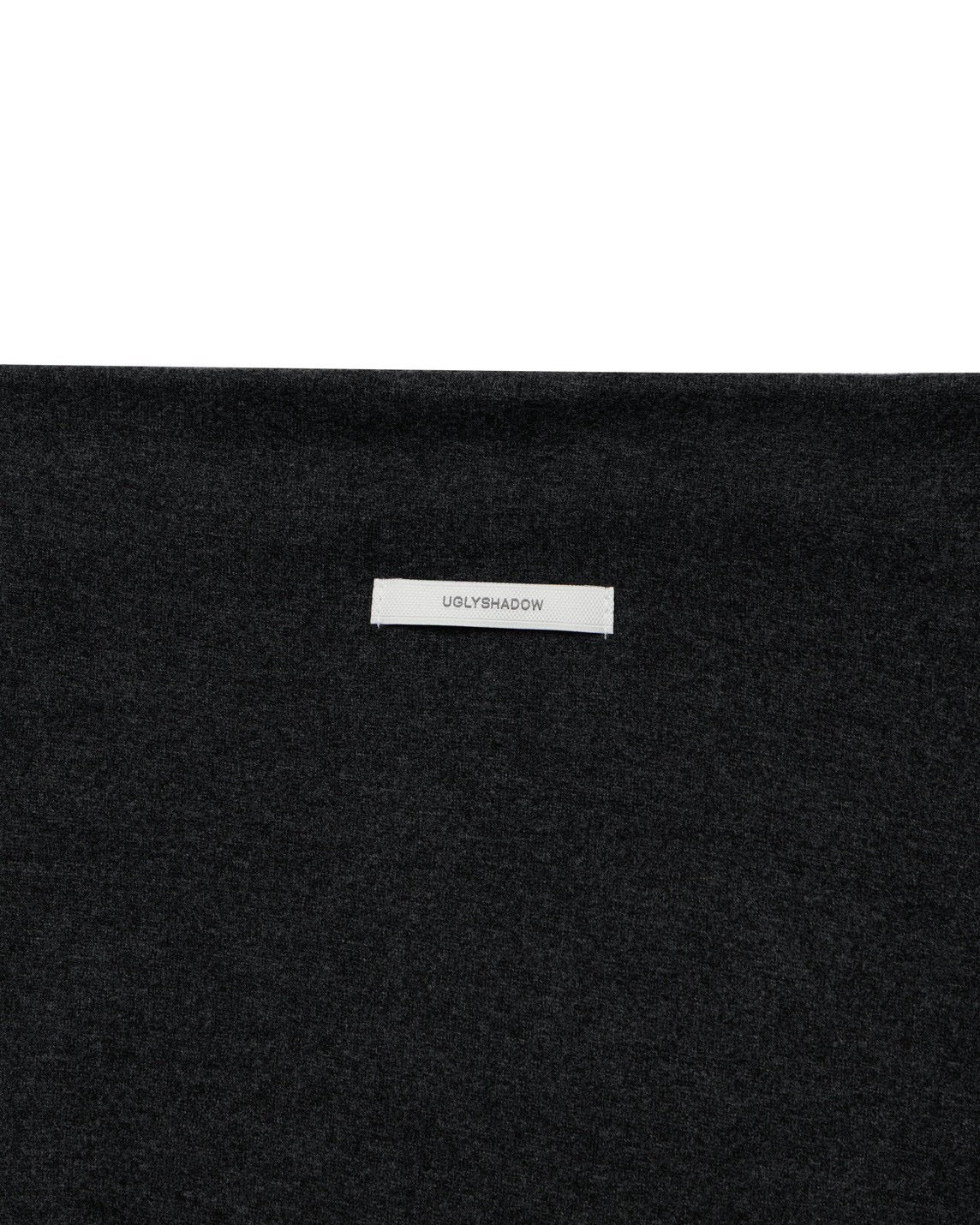 【Uglyshadow】RUCHED BOAT LONG TEE