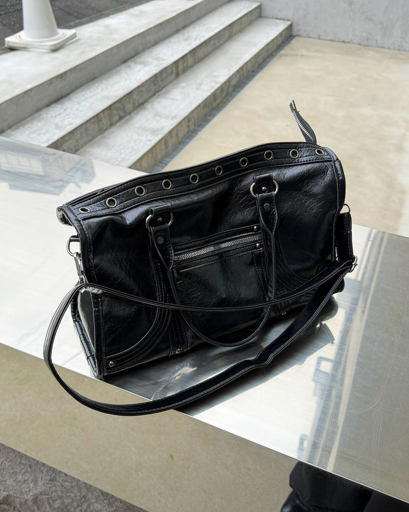 国際配送【RENOL】2way faux leather boston bag