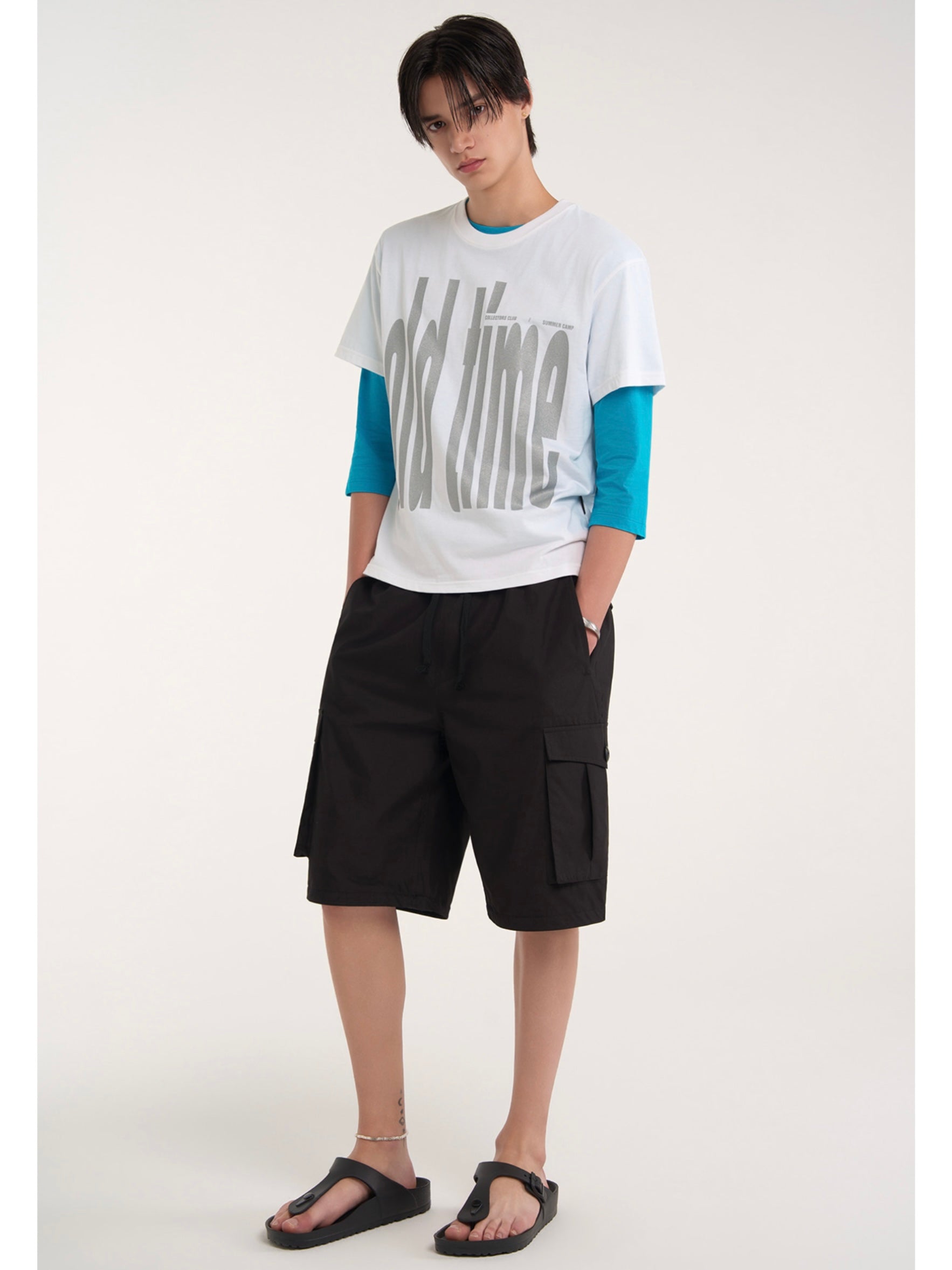 【ESC STUDIO】bold old time t-shirt