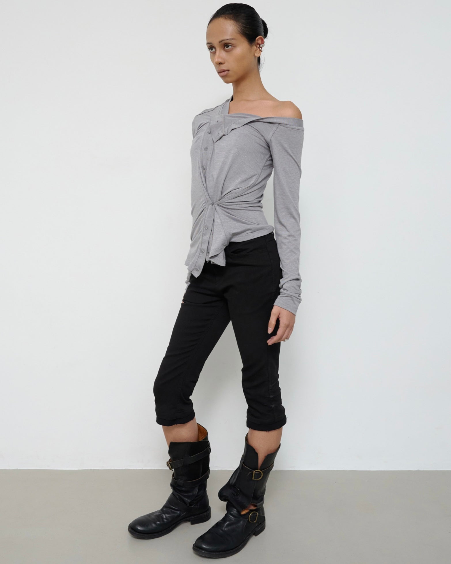 【NACHE】One-Shoulder Multiway Cardigan[CD-01]