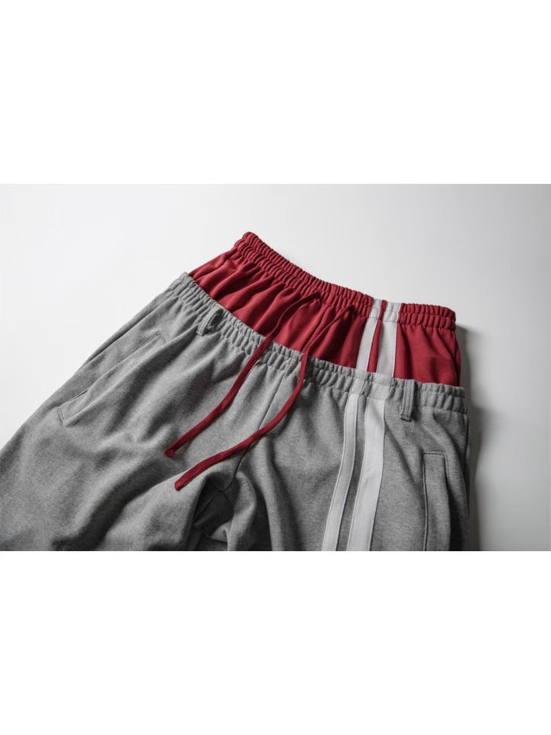 【roaringrad】Double Waist Bermuda Sweat Pants