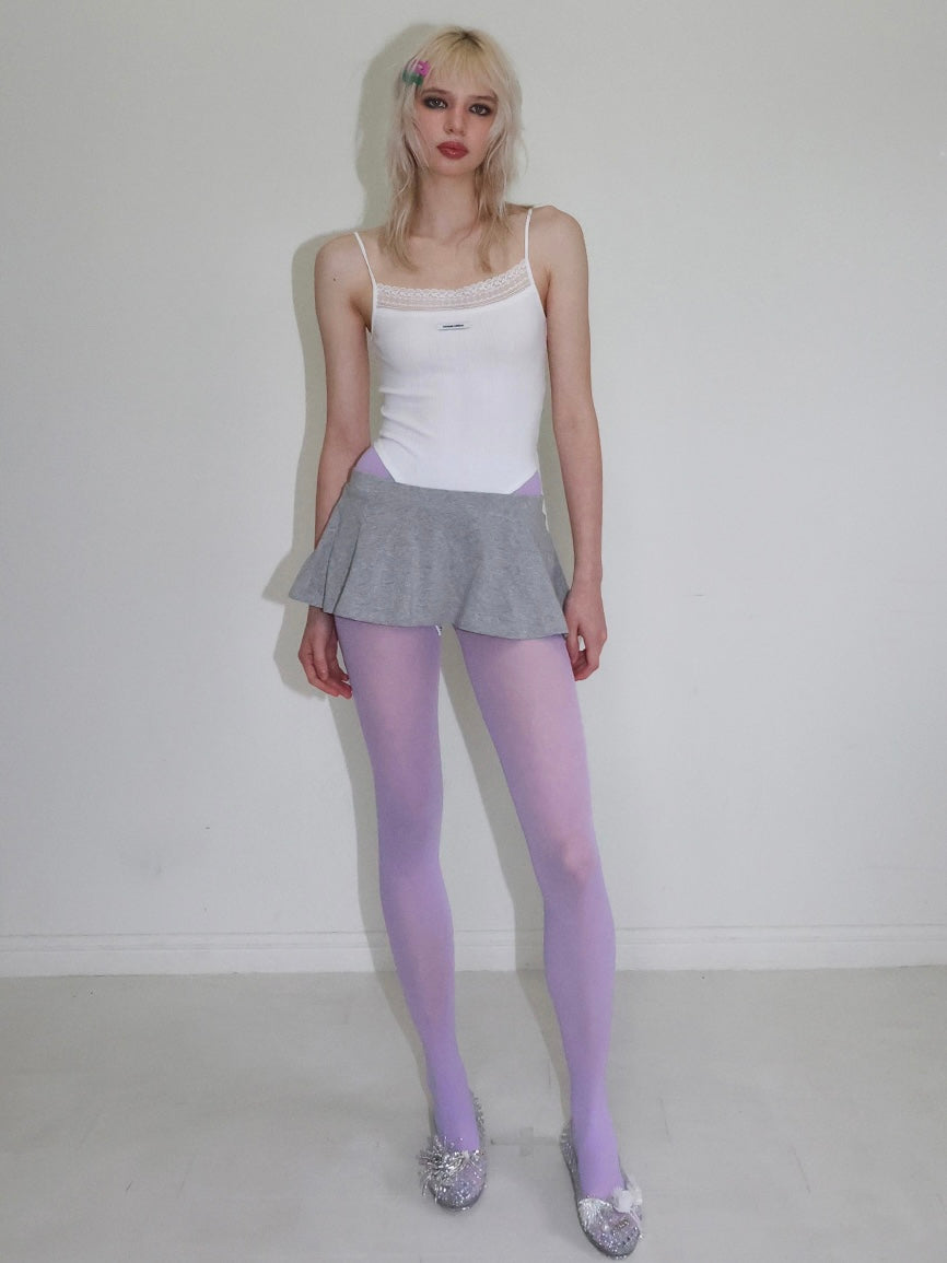 【CRANK】LACE SLEEVELESS BODYSUIT