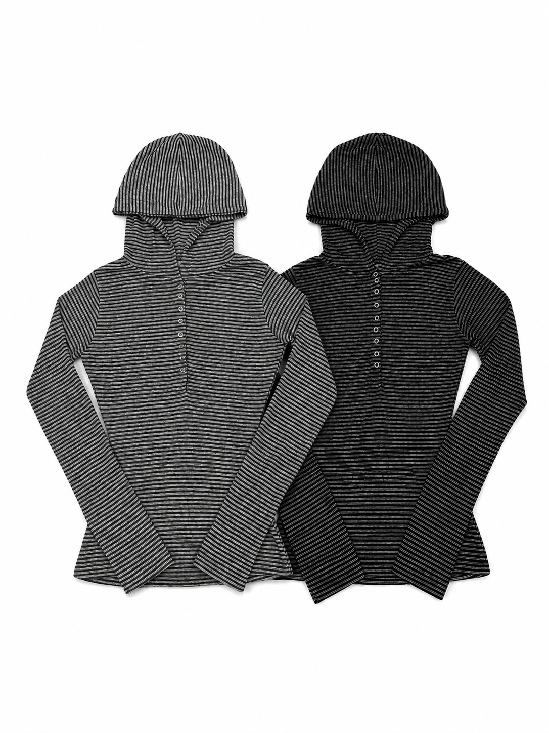受注制【nmtc+】border tight hoodie (2color)