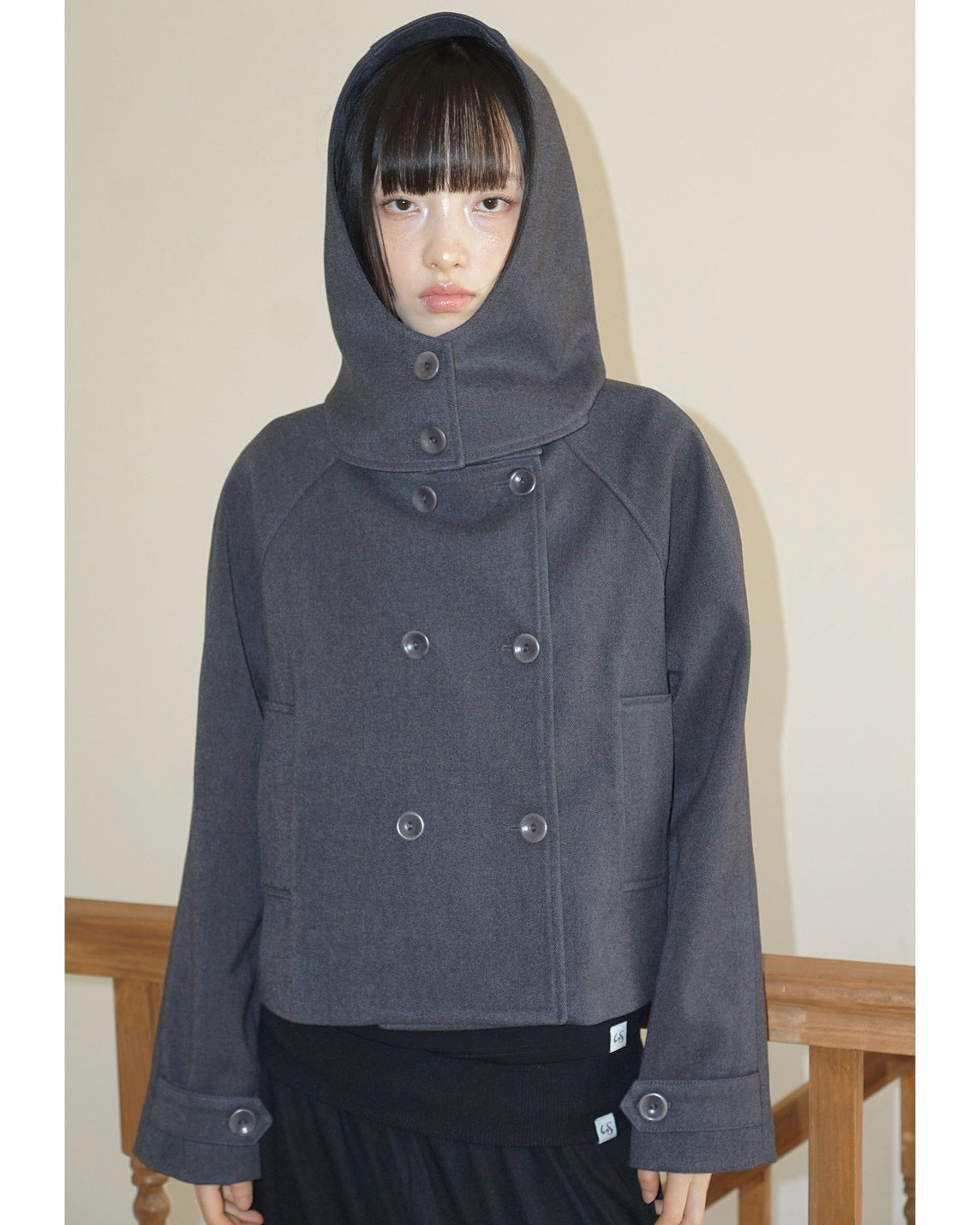 【Uglyshadow】SOFT HOODED COAT