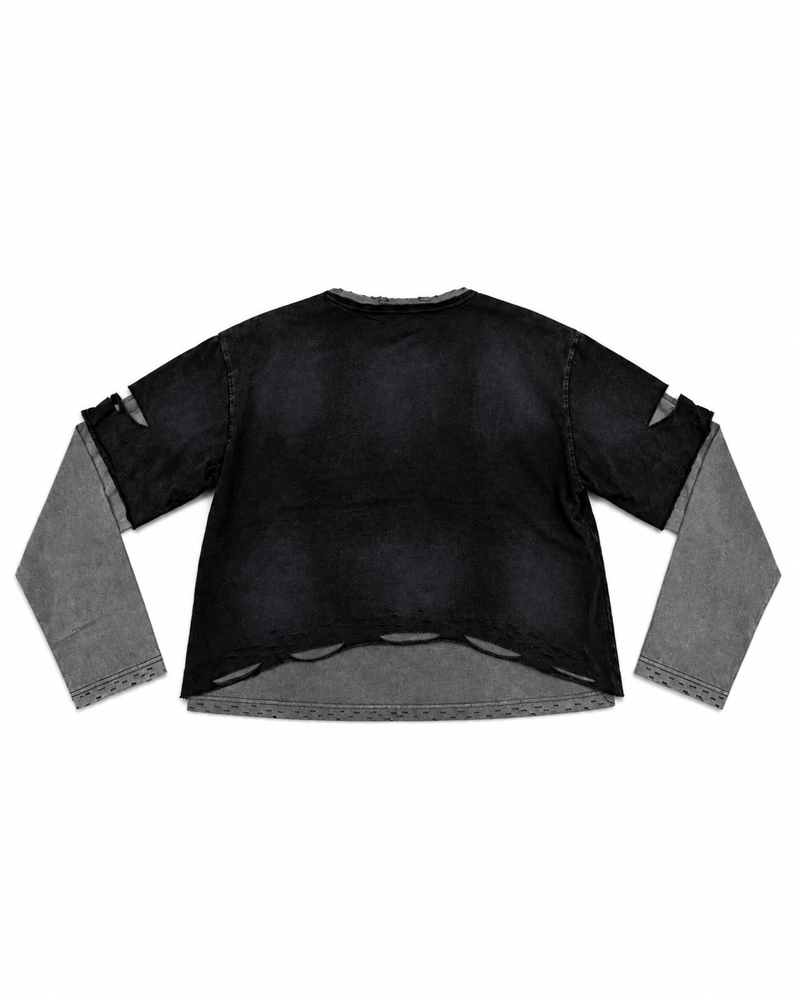 【DIG YOUR OWN GRAVE】TRIBAL CROSS LAYERED TOP