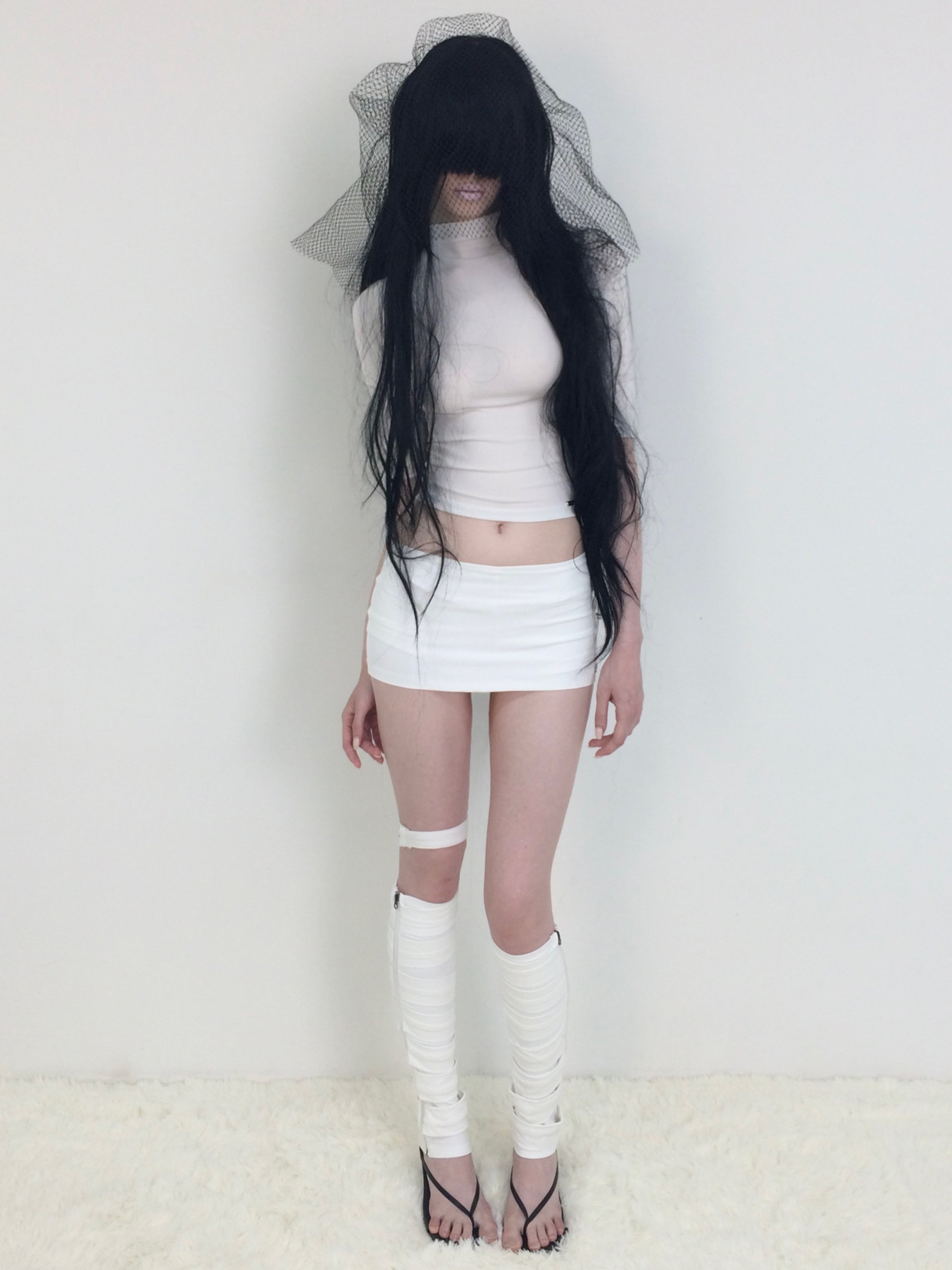【bonnae】Essential mock neck top