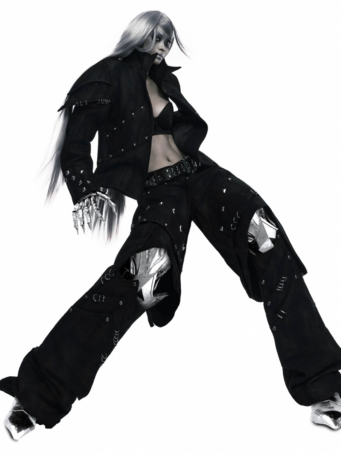 【UNIZ】Black Dragon Short Pants + Socks