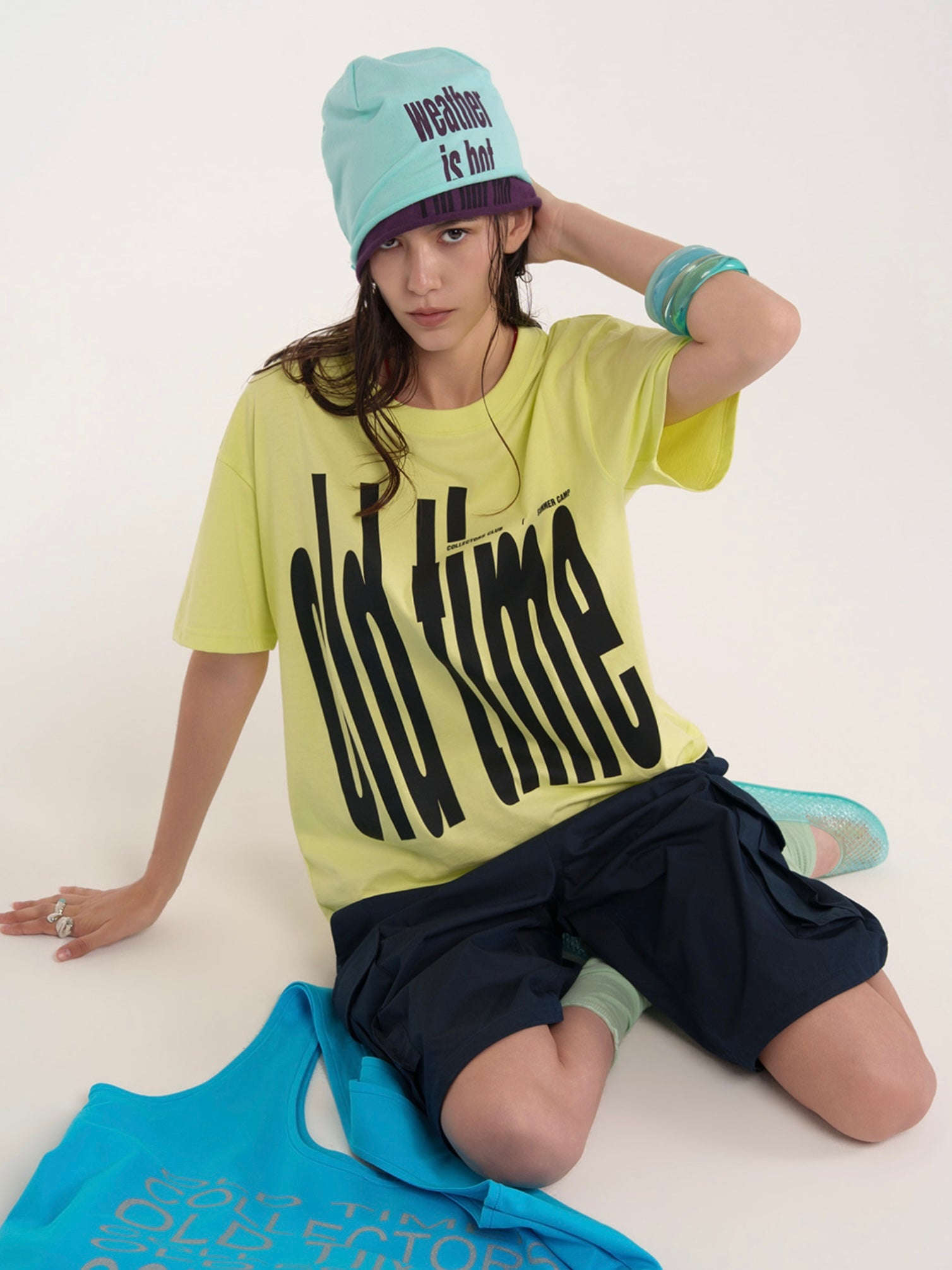 【ESC STUDIO】I'm hot double beanie