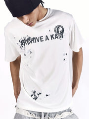 【AAKAM】A Kam Painted Half Top
