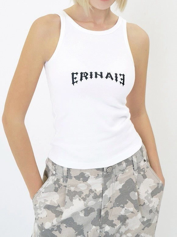【E RIN AI E】METALLIC TRIBAL SLEEVELESS