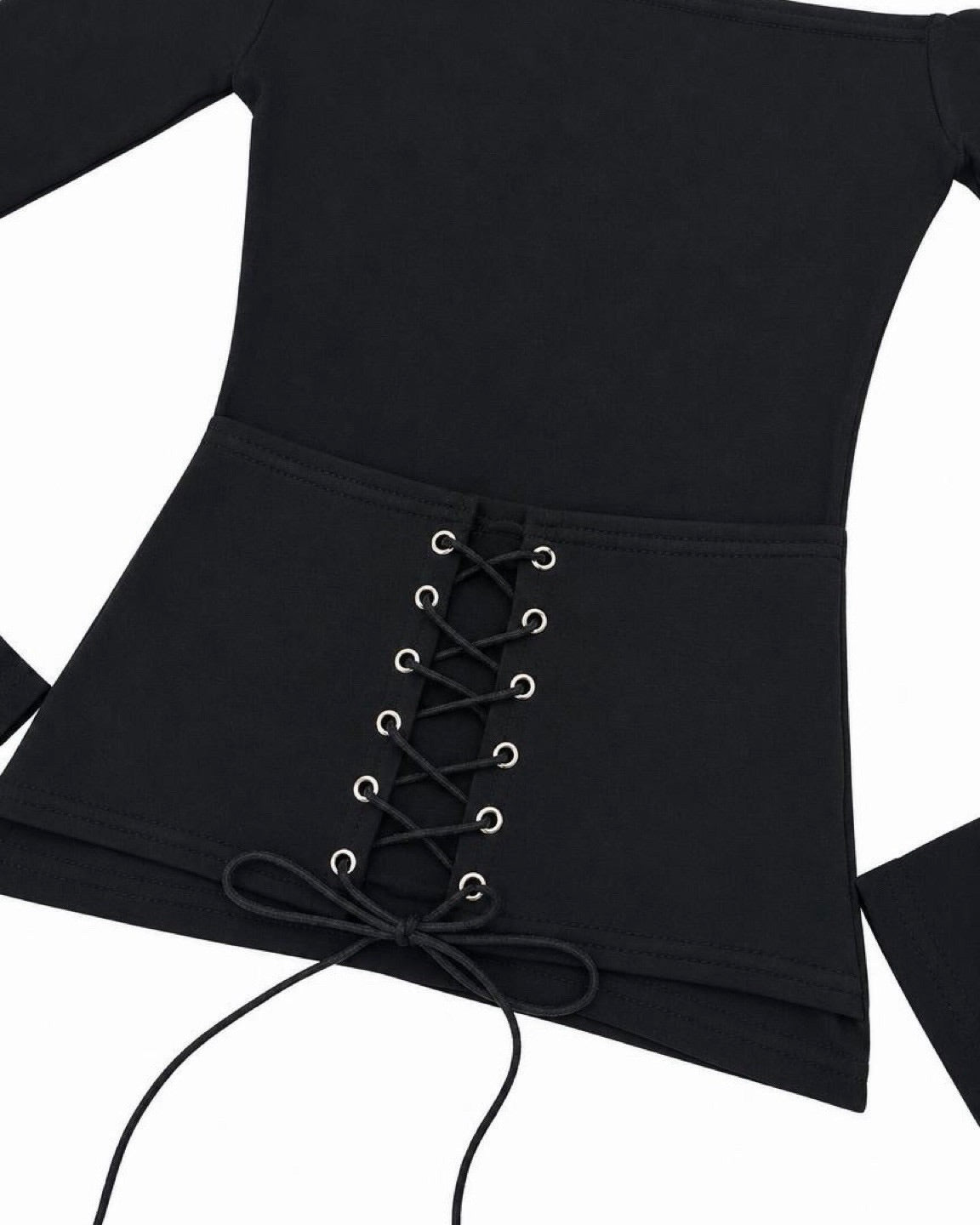 受注制【nmtc+】Corset Lace-Up Long Sleeve (3color)