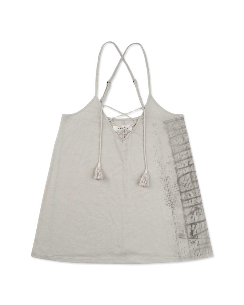 【bonienkiye】X-Strap Slip Tank