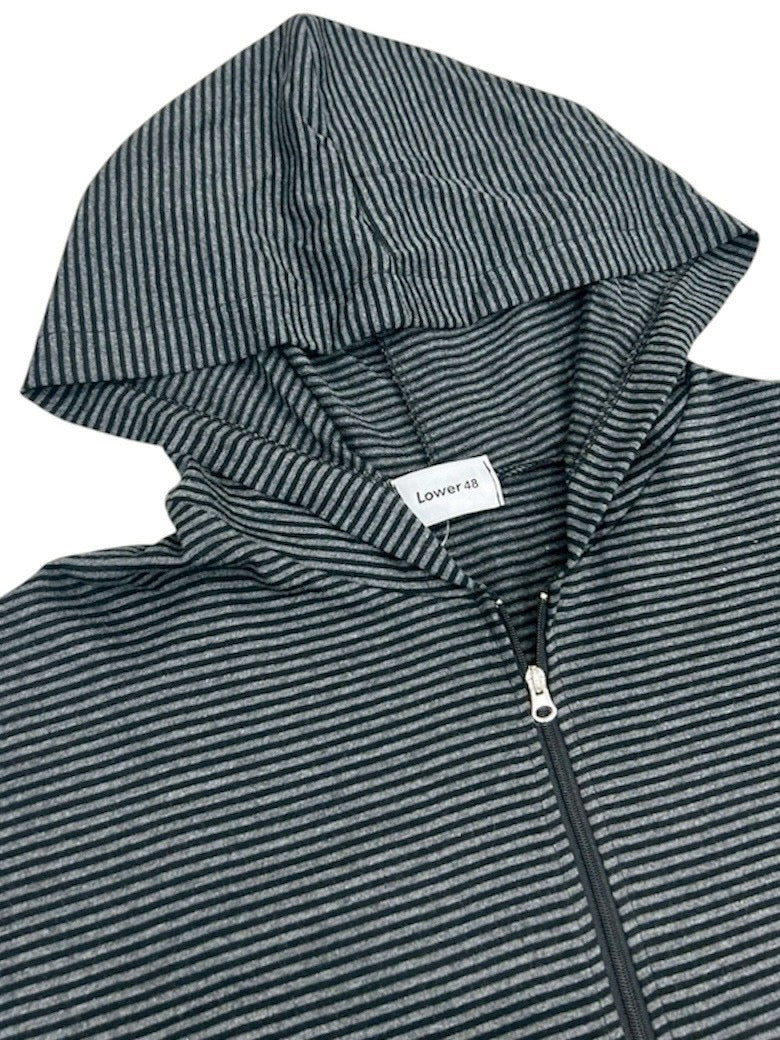 4/25 20:00発売 受注制【nmtc+】border zip up hoodie