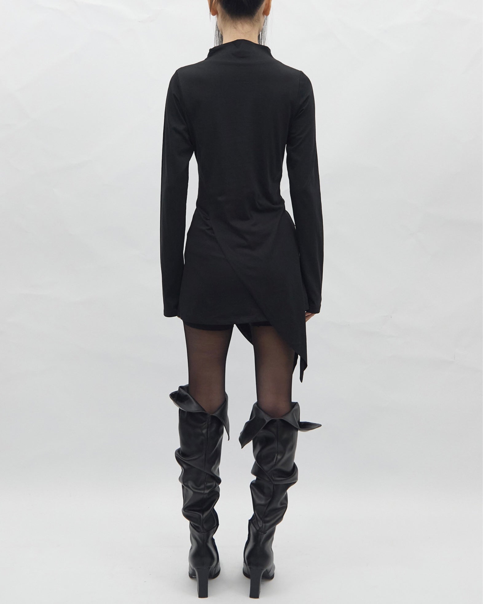 【BLR BLUER】Soft Draping Long Sleeve