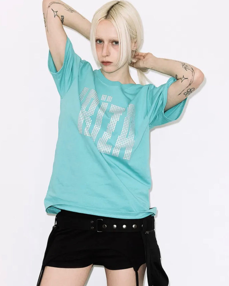 【FANCY CLUB】IBIZA RHINESTONE TEE