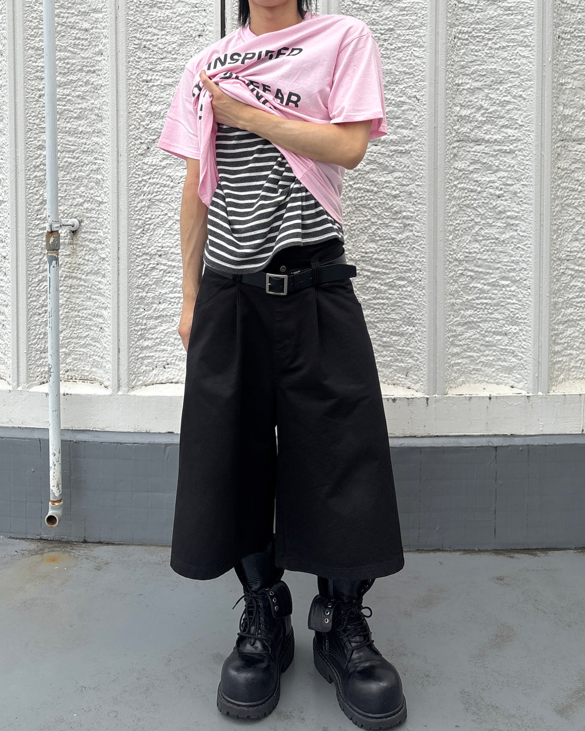 受注制【youll】message tee (3color)