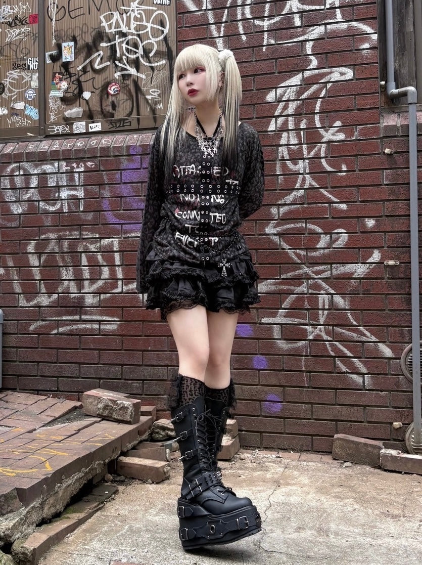 7/11 20:00発売　国際配送【BABY09】cross pearl waist chain (2color)