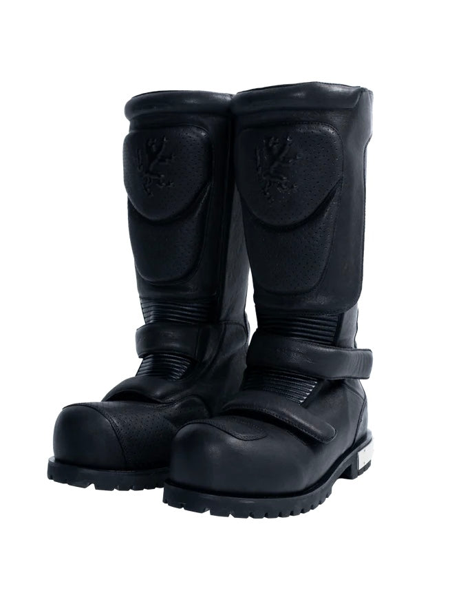 【F.V.V.O】Armored Leather High Boots