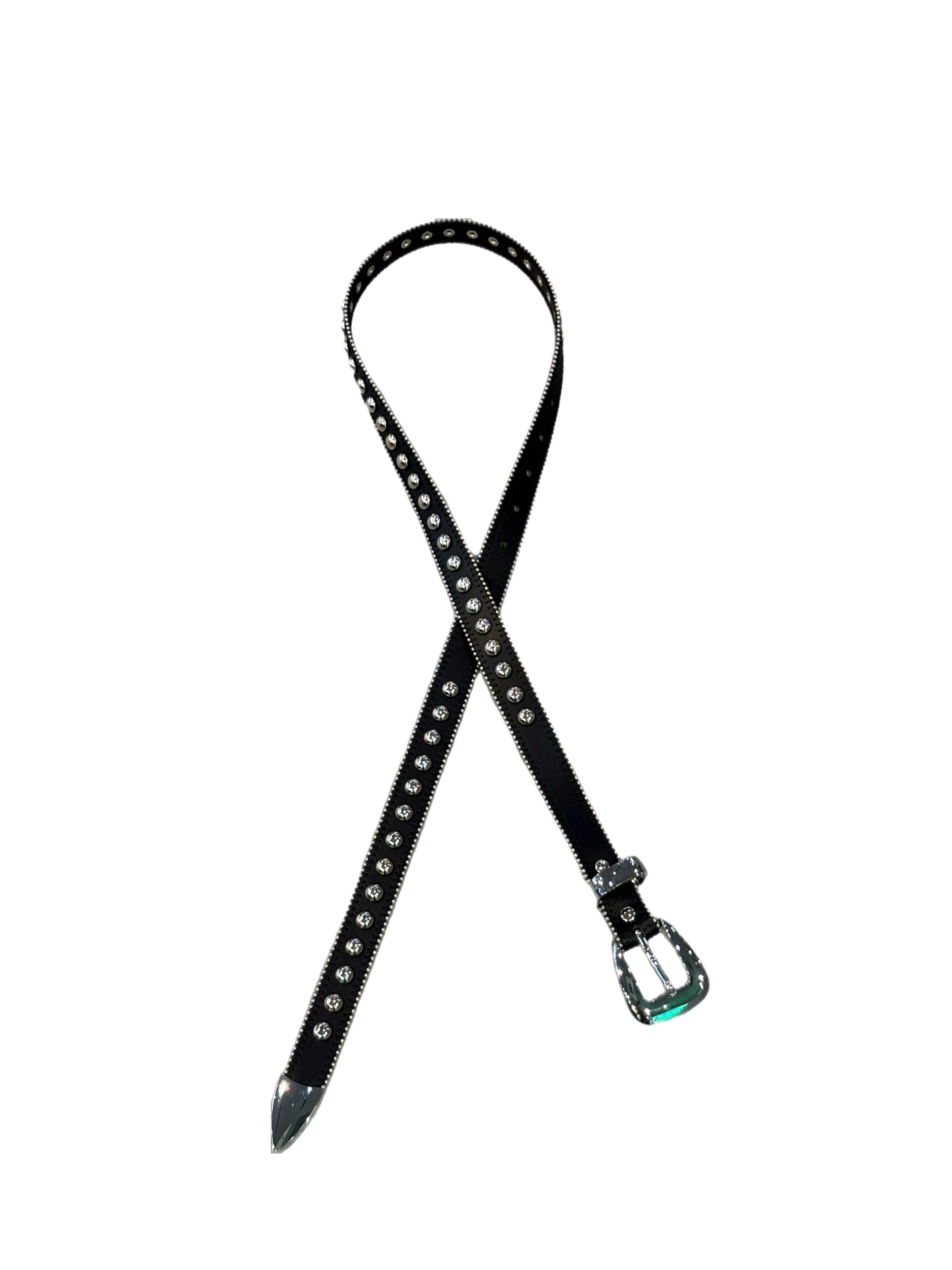受注制【Never mind the XU】studs belt (2color)