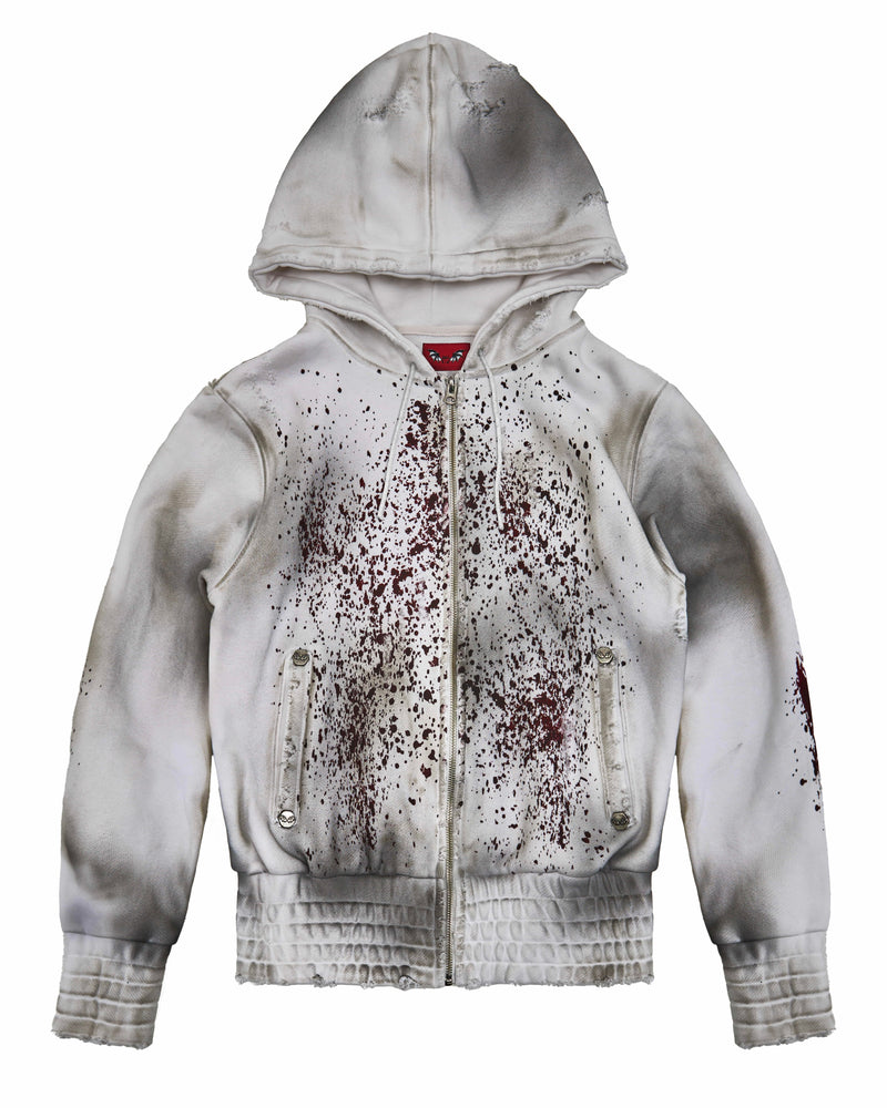 【DEVIL KIM】BLOOD HOODIE ZIPUP