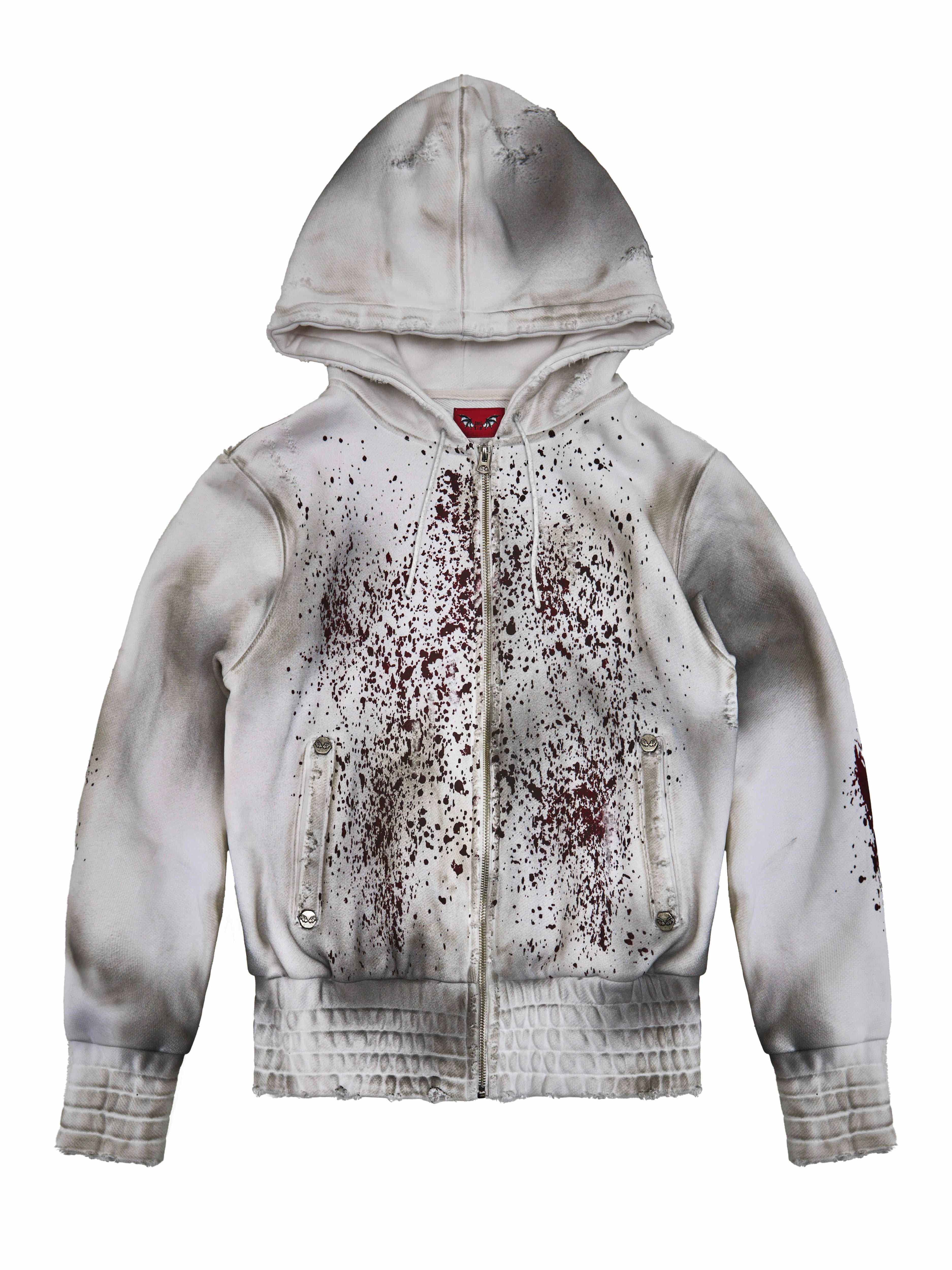 【DEVIL KIM】BLOOD HOODIE ZIPUP