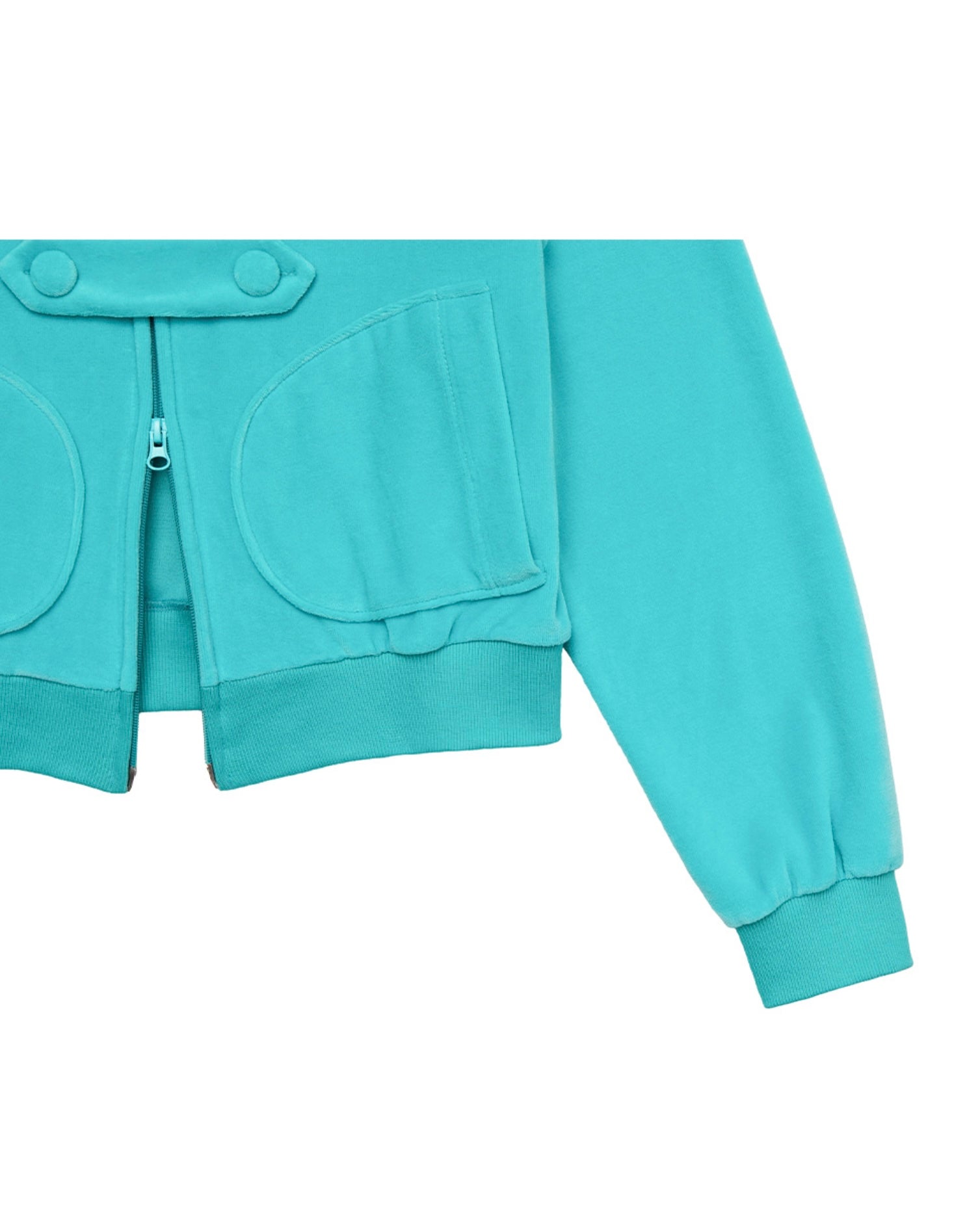 【CRANK】TOGGLE TERRY ZIP-UP