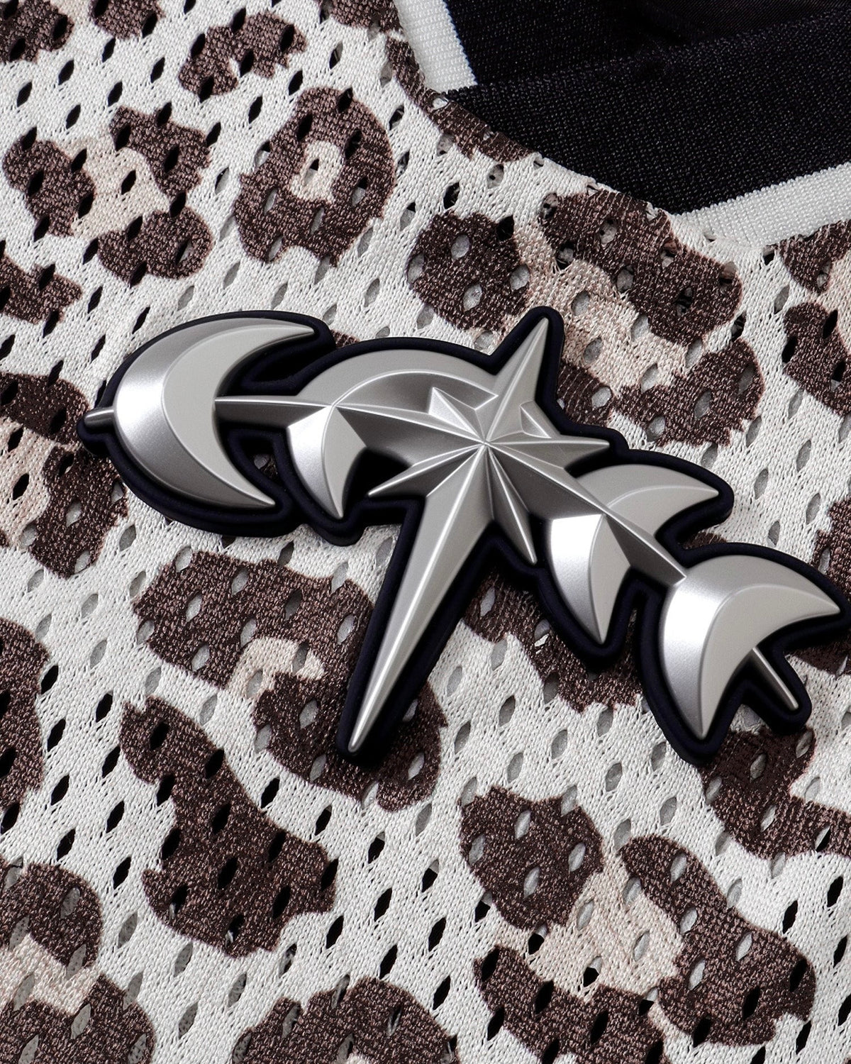 【THEBOYHASNOPATIENCE】LUMINOUS DAWN DOUBLE-HEADED EAGLE RUGBY SHIRT