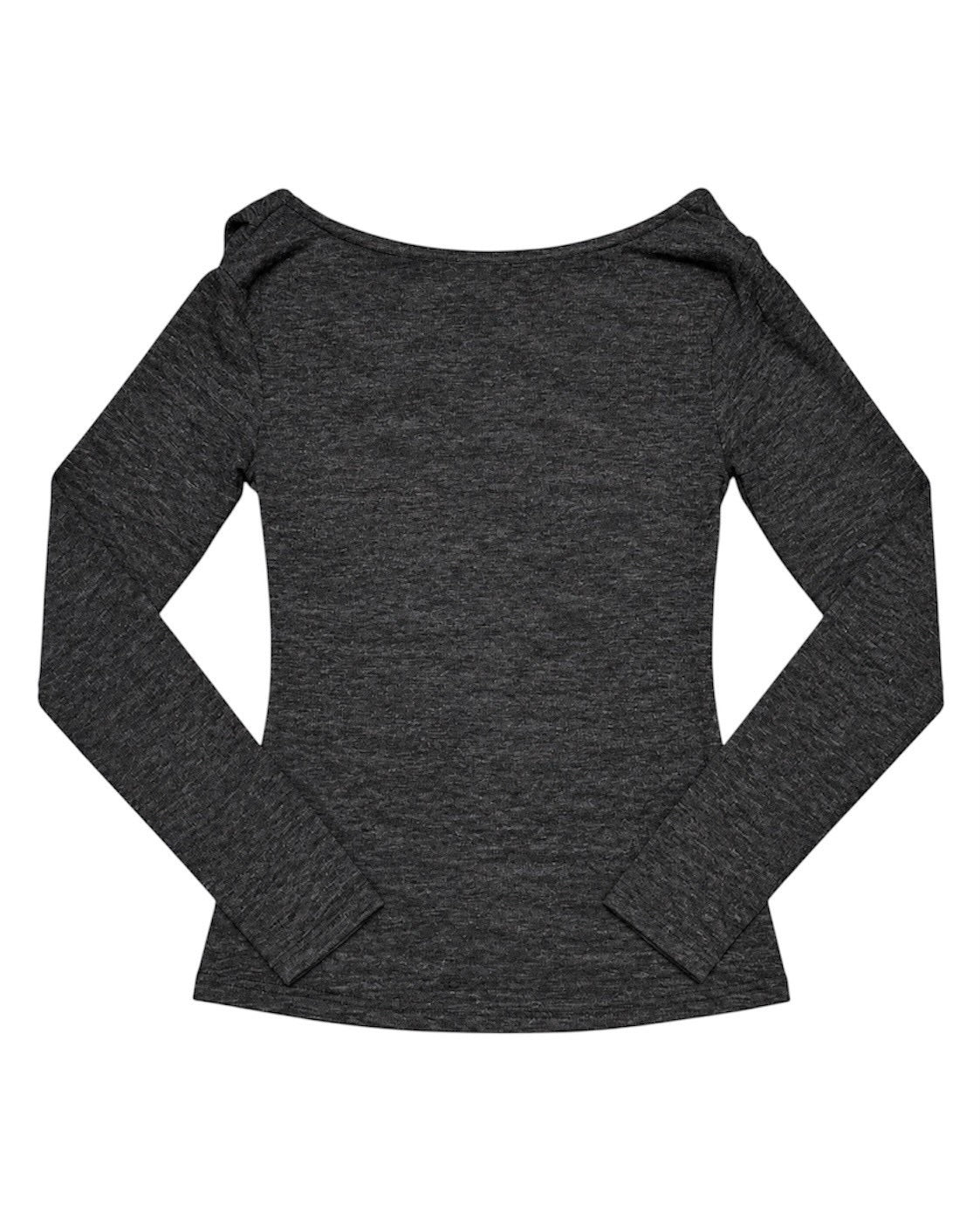 受注制【Never mind the XU】Draped ruched tie set top (4color)