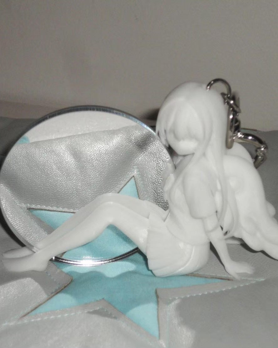 【nmtc+ × THINGS】Angel Girl Mirror Keyring