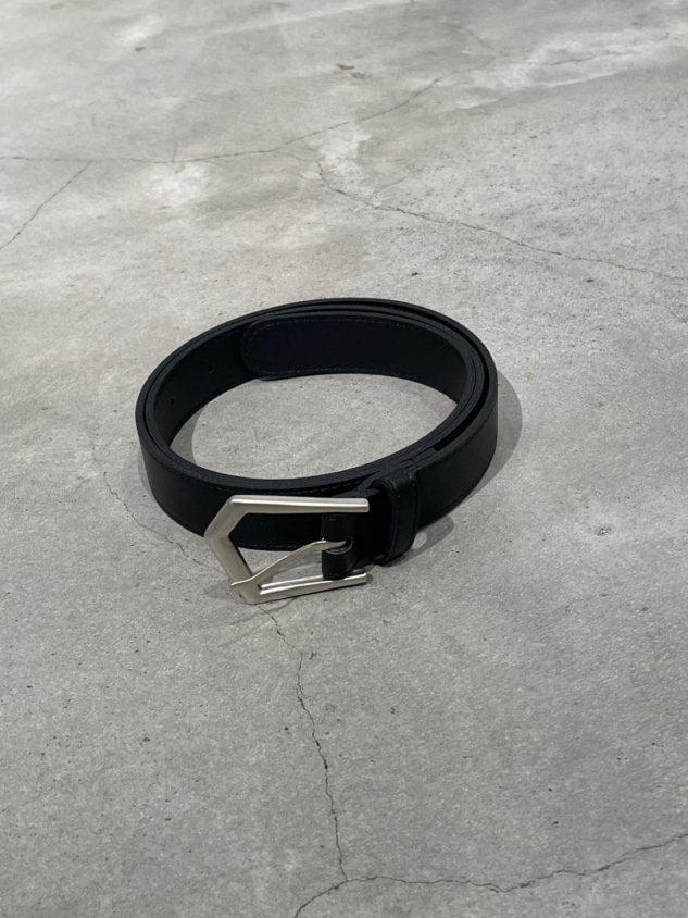 【Chikashitsu +】design buckle belt (2color)