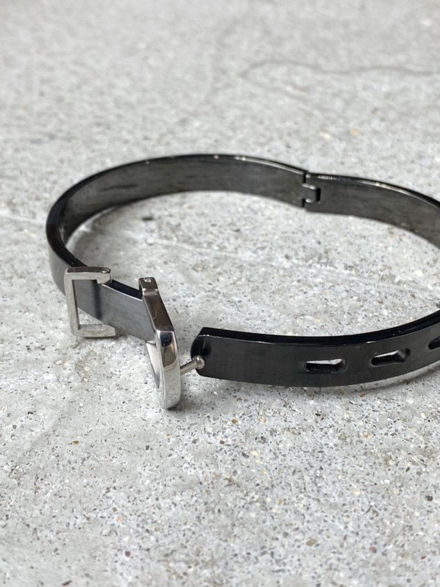 受注制【Chikashitsu +】belt bracelet (2color)