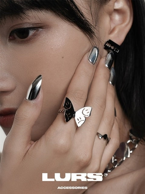 【LURS】LURS butterfly flying element ring