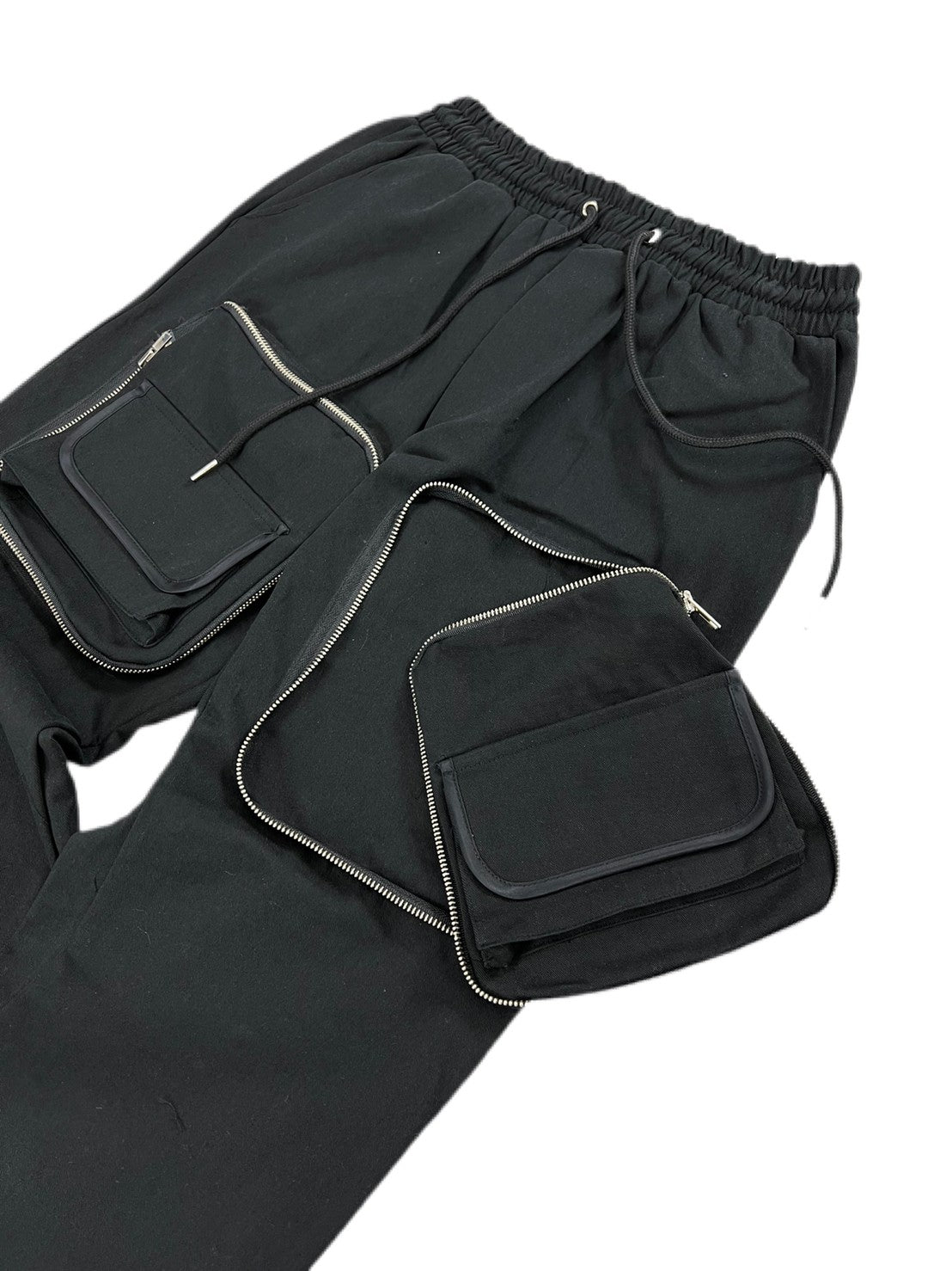 受注制【Chikashitsu +】front pocket design cargo pants (2color)