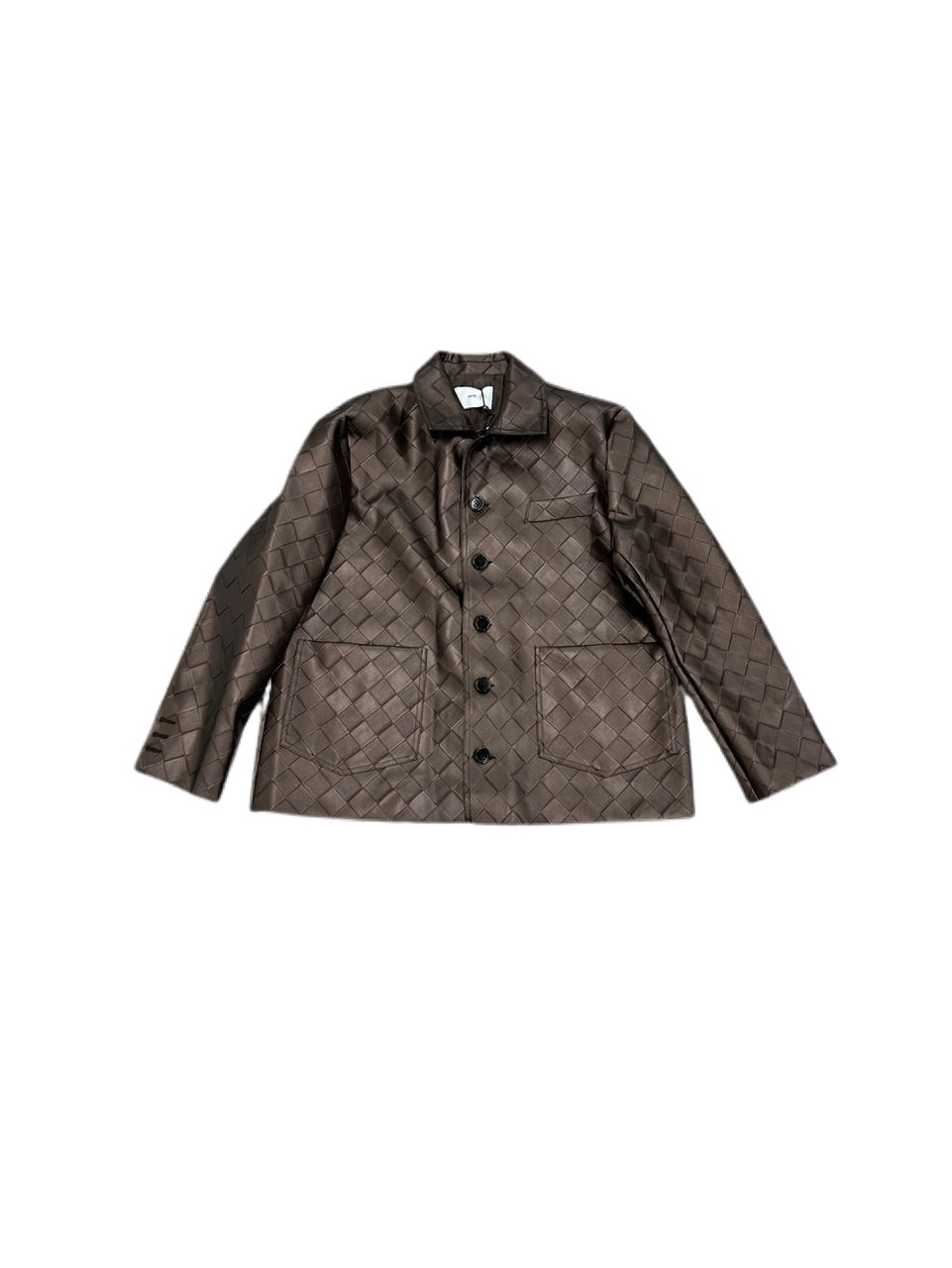 受注制【Chikashitsu +】design leather jacket 2 (2color)