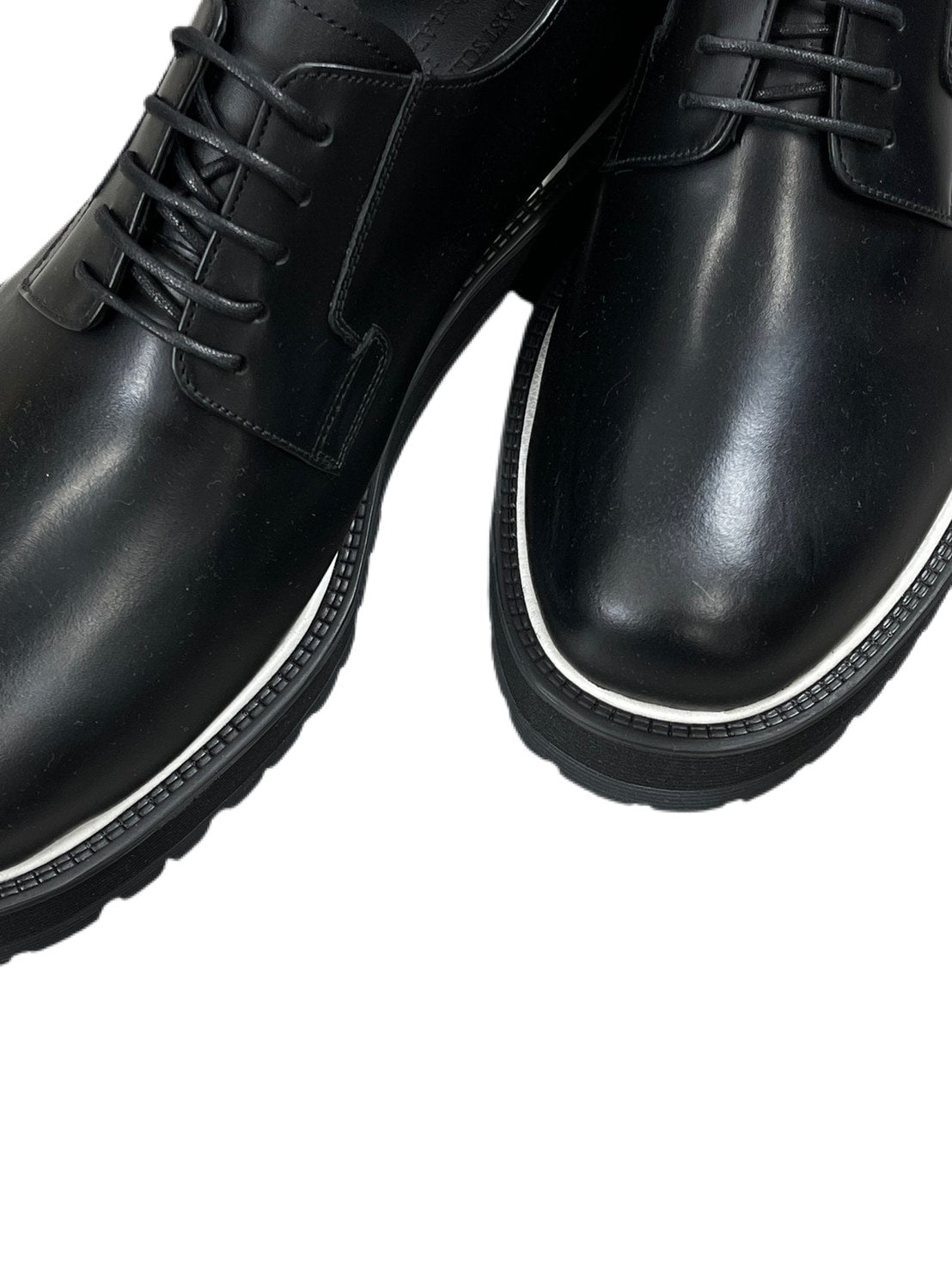 受注制【Chikashitsu +】sole line design leather shoes