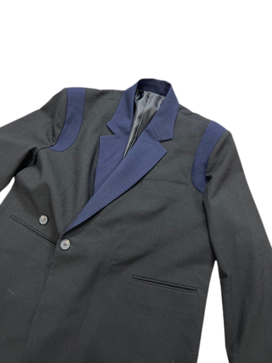 受注制【Chikashitsu +】set up varsity design jacket (2color)