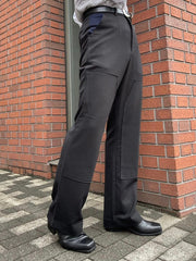 受注制【Chikashitsu +】set up design slacks (2color)