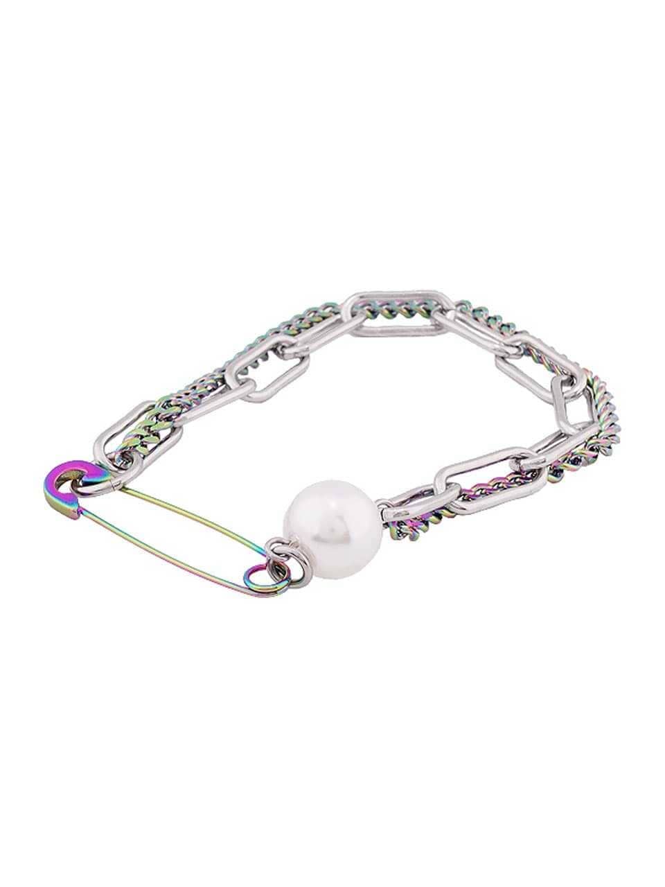 【MADE BY DIZON】Titanium steel pearl Bracelet