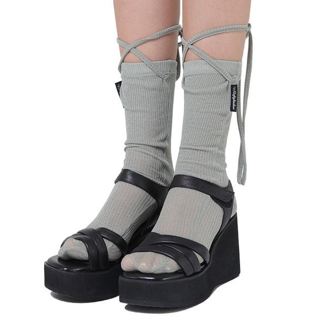 【Uglyshadow】LACE SHORT SOCKS