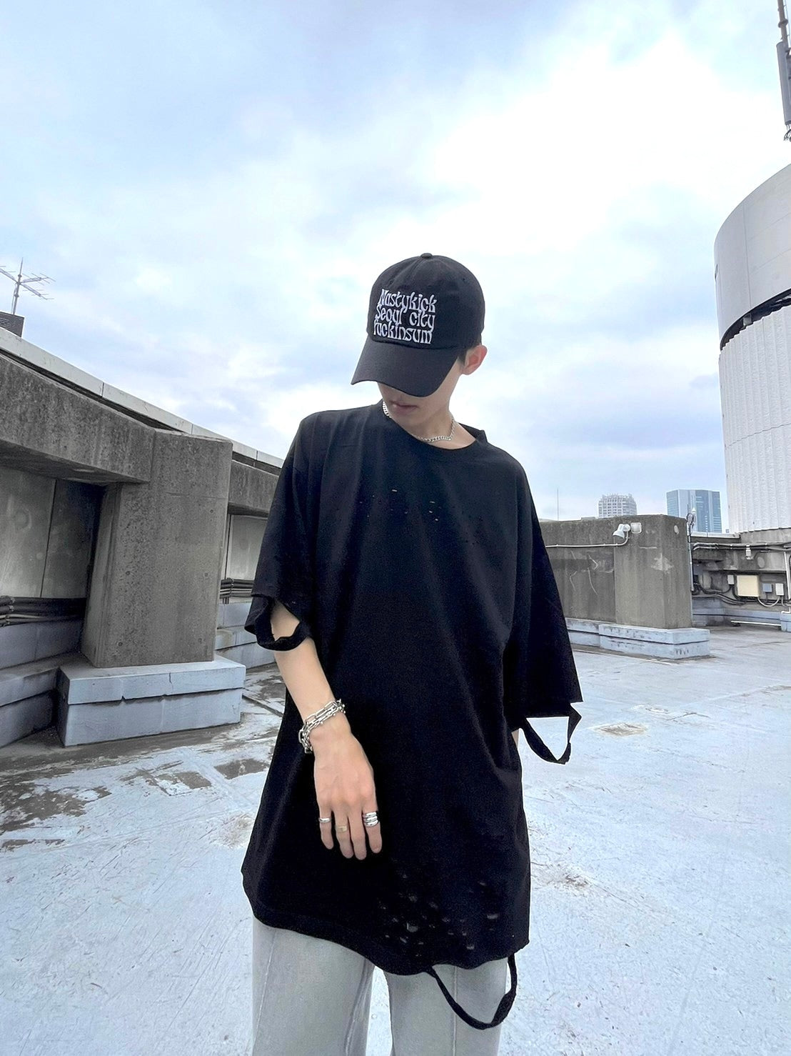 【XU original】CRASH T-shirts (4color)