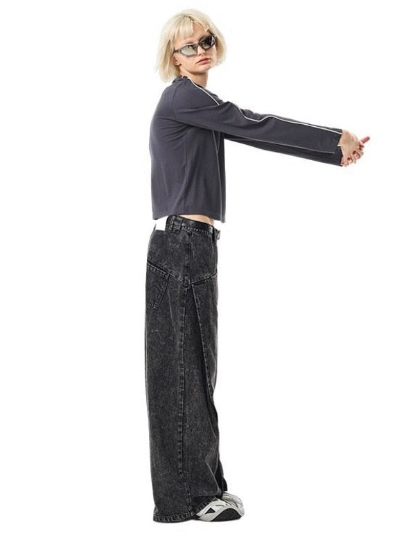 【MODITEC】RIBBED LONG SLEEVE TEE