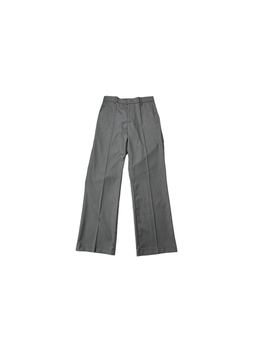 【Chikashitsu +】set up straight slacks (4color)