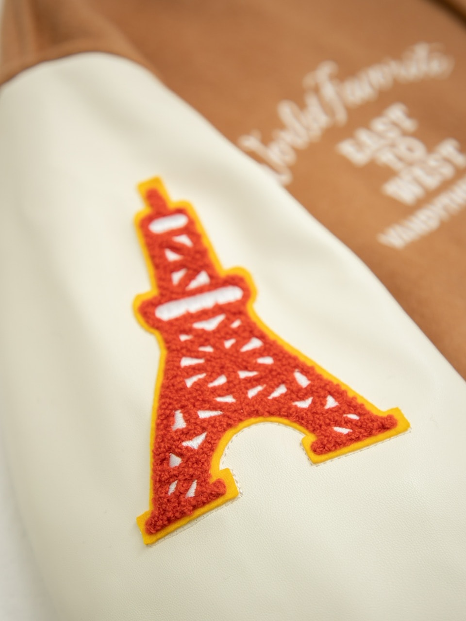 【VANDY THE PINK】CHARR BURGER VARSITY JACKET