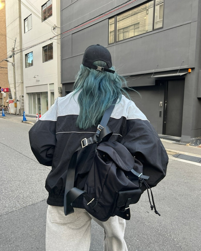 受注制【Chikashitsu +】design belt backpack
