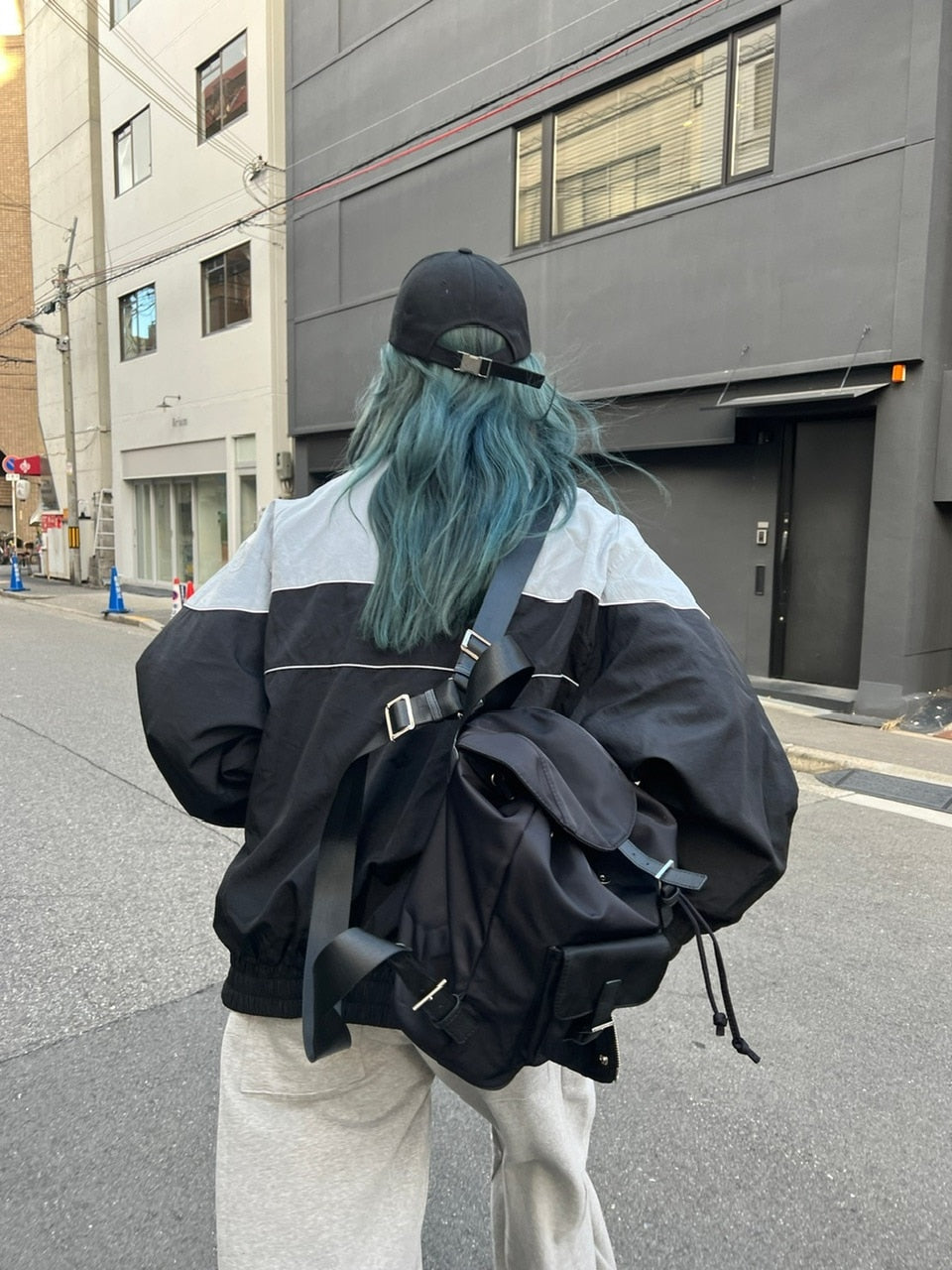 受注制【Chikashitsu +】design belt backpack